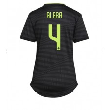 Real Madrid David Alaba #4 Tredjedrakt Kvinner 2022-23 Kortermet
